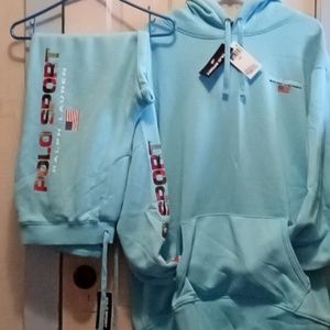 Polo by Ralph Lauren sweatshirt n sweatpants nwt fire set 🔥🔥🔥